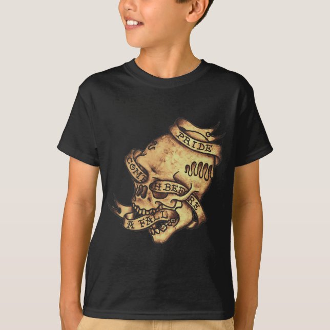 Pride Cometh Before A Fall.. T-Shirt (Front)