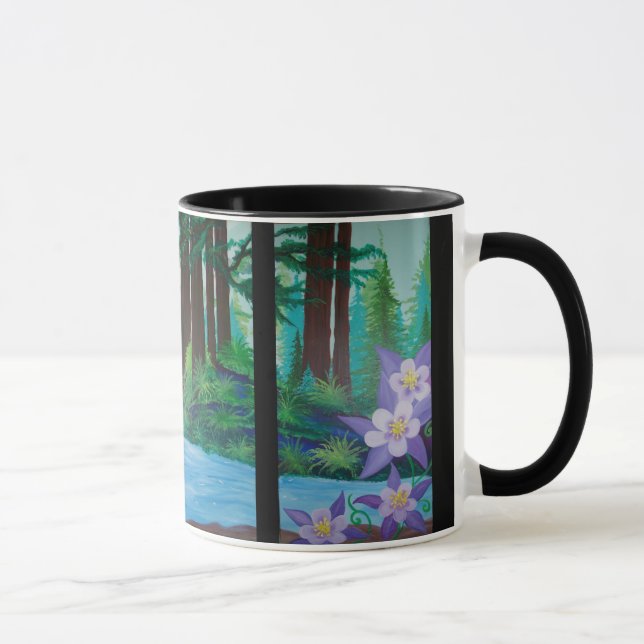 Pride, Confidence, and Resiliance painting mug by  (Right)