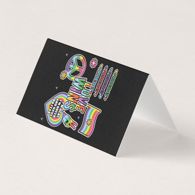 Pride day. Love wins. I'm queer and have no fear.  (Front)