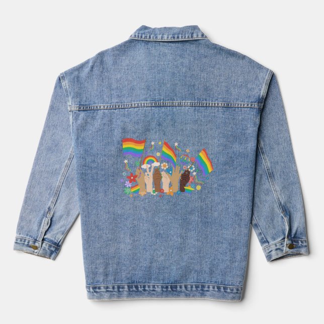 Pride Denim Jacket (Back)