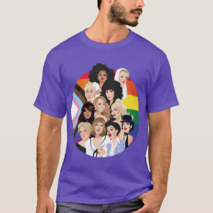 Pride Divas Edition retro T-Shirt