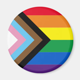 Pride diversity Inclusive rainbow Lgbtq gay flag Magnet