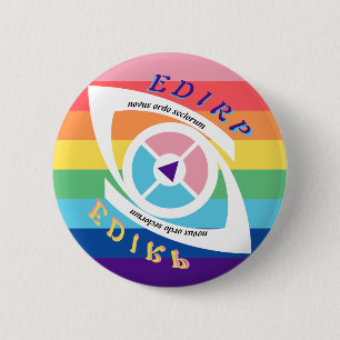 Pride EDIRP Illuminati Logo Pin