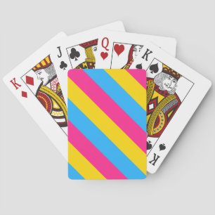 Pride Equal Rights Diversity Inclusion for Pans Playing Cards