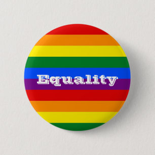 Pride Equality 6 Cm Round Badge