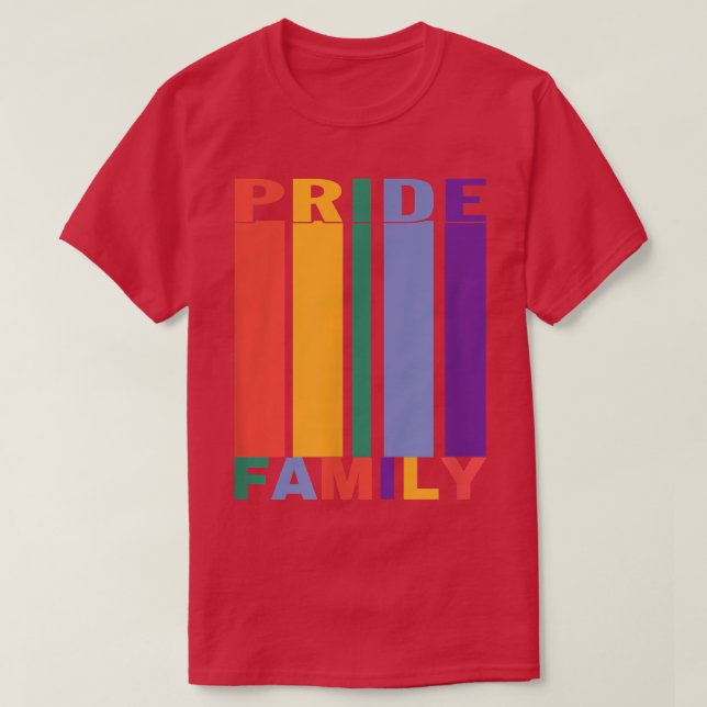 Pride Family  T-Shirt (Design Front)