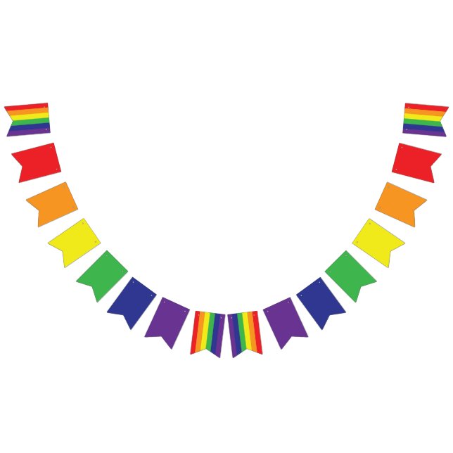 Pride Flag Assortment Garland (All)