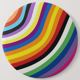 Pride Flag Colours 6 Cm Round Badge