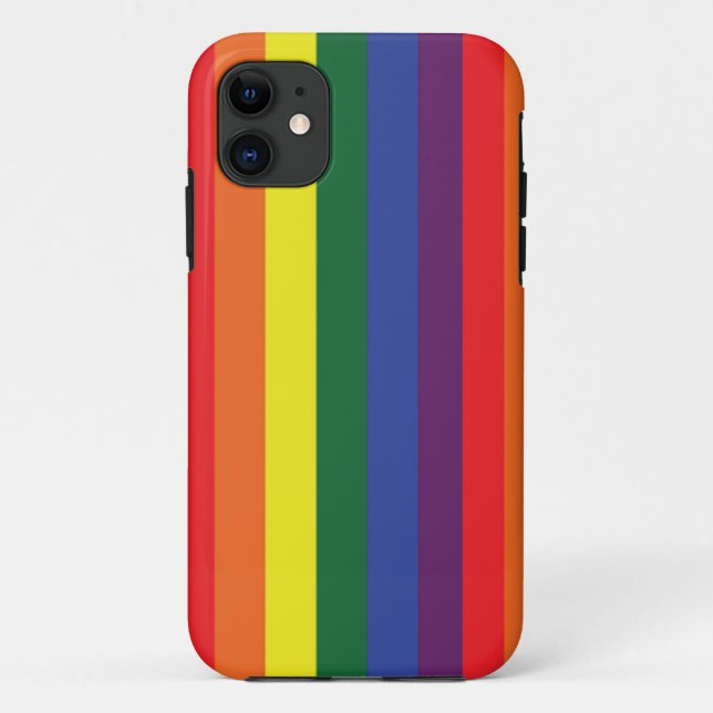Pride Flag LGBT Case-Mate iPhone Case (Back)
