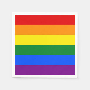 Pride Flag Napkin Serviettes
