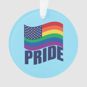 Pride Flag Ornament