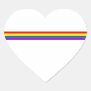 Pride flag rainbow custom sticker