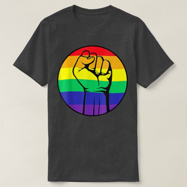 Pride Flag Subtle Pride Rainbow LGBT Gay Pride Mon T-Shirt (Design Front)