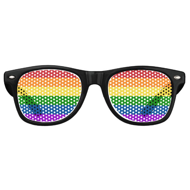 Pride Flag Sunglasses (Front)