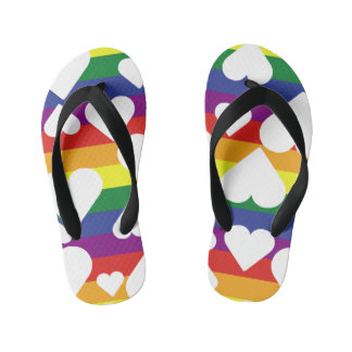 Pride Flips Flops Kid's Flip Flops