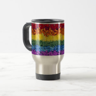 Pride Flower Collection Travel Mug