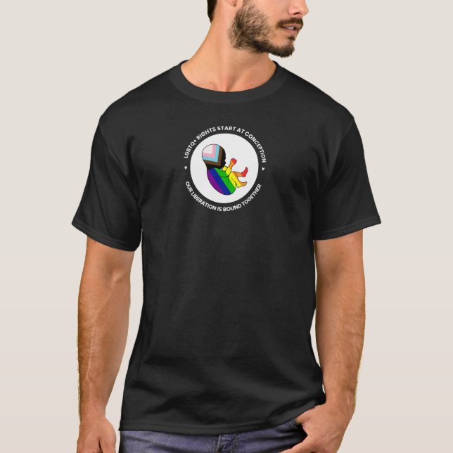 Pride Foetus 2022 Shirt (Front)
