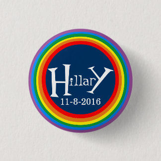 Pride for Hillary by HillaryClinton4u 3 Cm Round Badge