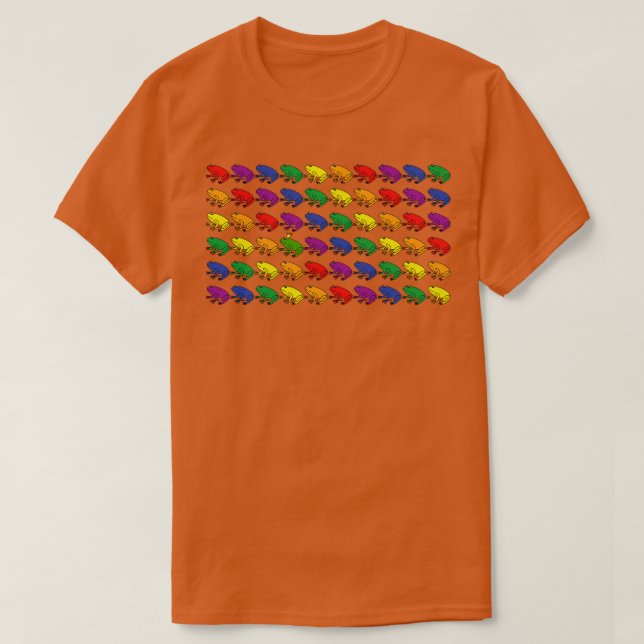 Pride Frog Army T-Shirt (Design Front)