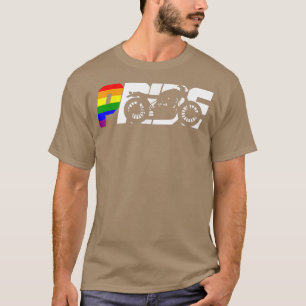 Pride, gay biker, LGBT motorcycle club, gay pride T-Shirt