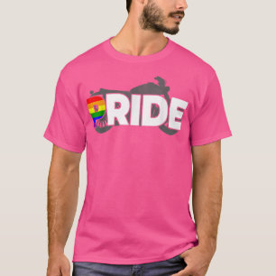 Pride, gay biker, LGBT motorcycle club, gay pride  T-Shirt