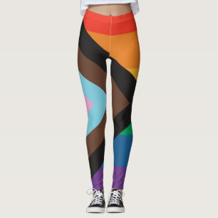 Pride gay lgbt rainbow flag leggings
