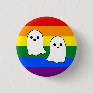 Pride Ghosts 3 Cm Round Badge