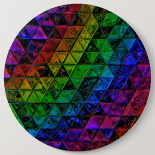 Pride Glass 6 Cm Round Badge