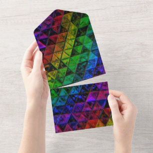 Pride Glass All In One Invitation
