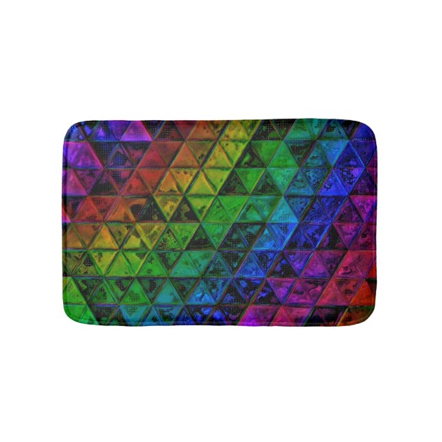 Pride Glass  Bath Mat (Front)