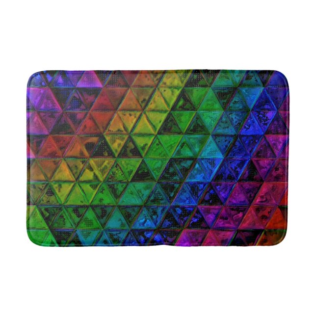 Pride Glass  Bath Mat (Front)