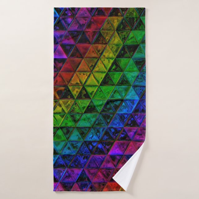 Pride Glass  Bath Towel (Bath Towel)