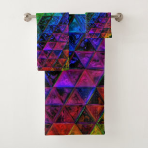 Pride Glass  Bath Towel Set