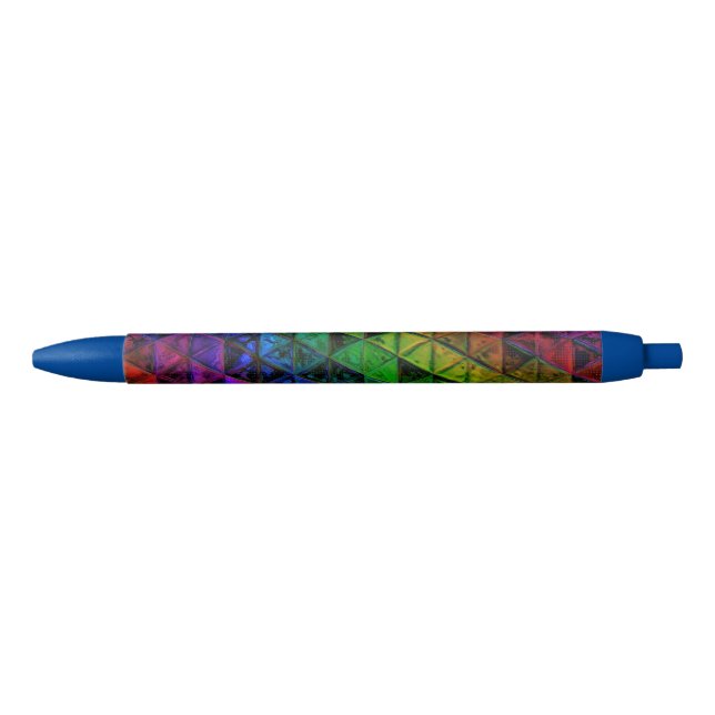 Pride Glass  Black Ink Pen (Front)
