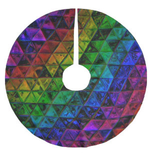 Pride Glass Brushed Polyester Tree Skirt