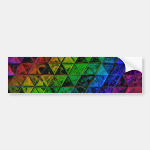 Pride Glass  Bumper Sticker