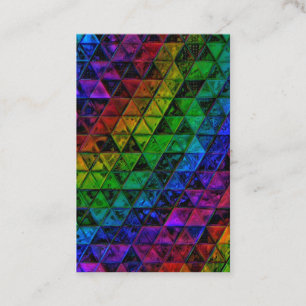 Pride Glass  Business Card