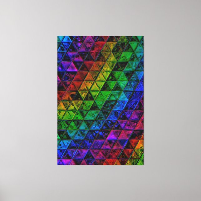 Pride Glass  Canvas Print (Front)