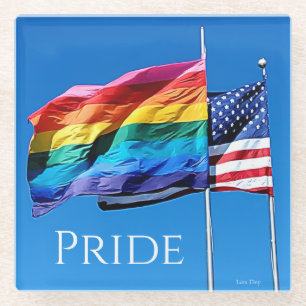 'Pride' Glass Coaster