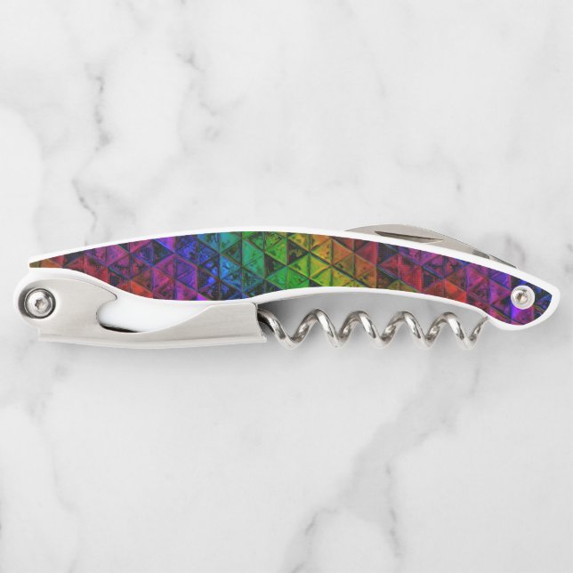 Pride Glass  Corkscrew (Front)