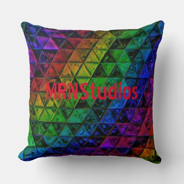 Pride Glass  Cushion (Front)