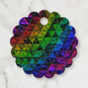 Pride Glass  Favour Tags