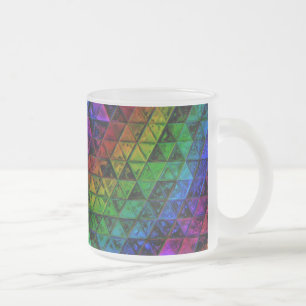 Pride Glass Frosted Glass Coffee Mug