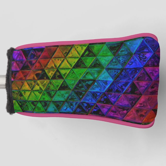 Pride Glass  Golf Head Cover (Front)