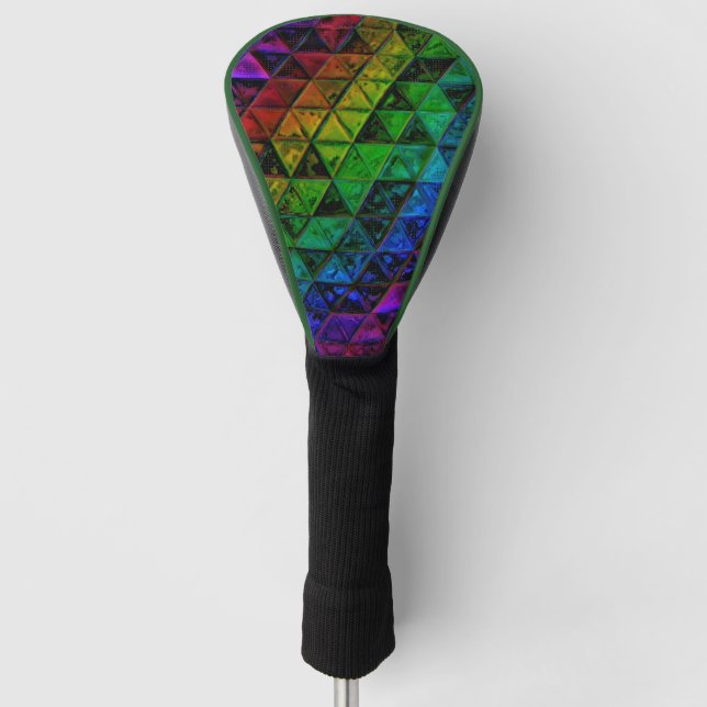 Pride Glass  Golf Head Cover (Front)