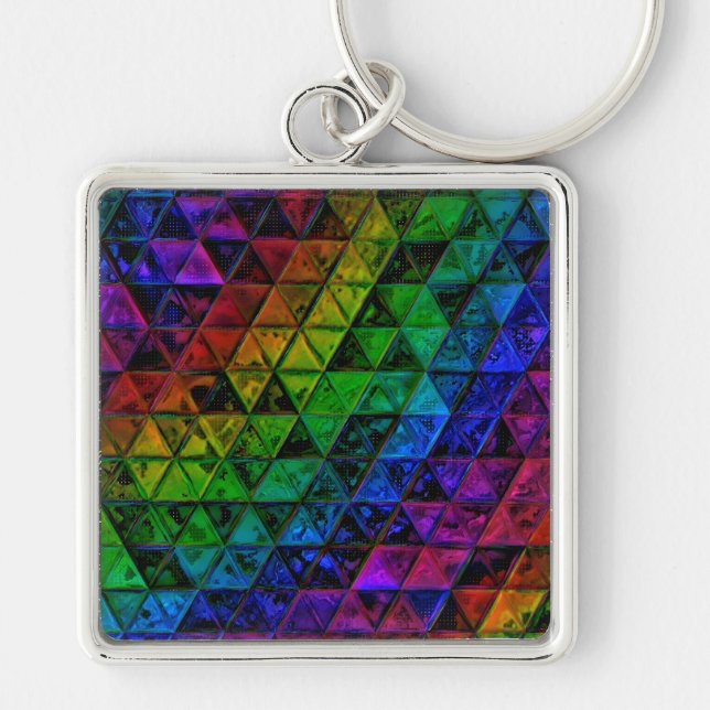 Pride Glass  Key Ring (Front)