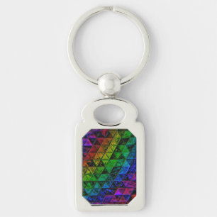 Pride Glass  Key Ring