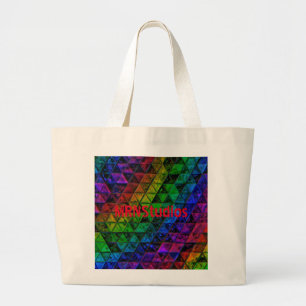 Pride Glass  Large Tote Bag