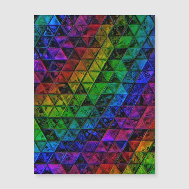 Pride Glass  Magnetic Invitation (Front)