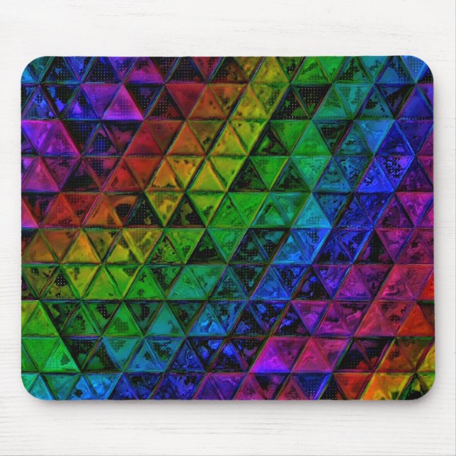 Pride Glass  Mouse Mat (Front)